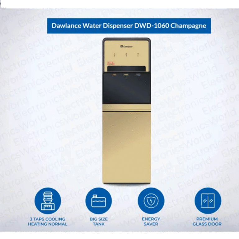 Dawlance DWD-1060 Water Dispenser 3 Taps with Refrigerator