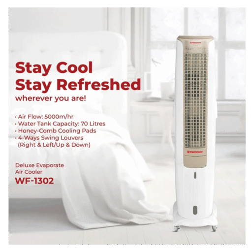 1303_93d3283c-4665-410b-a837-974897c59f78.png Westpoint WF-1302 Deluxe Evaporative Air Cooler