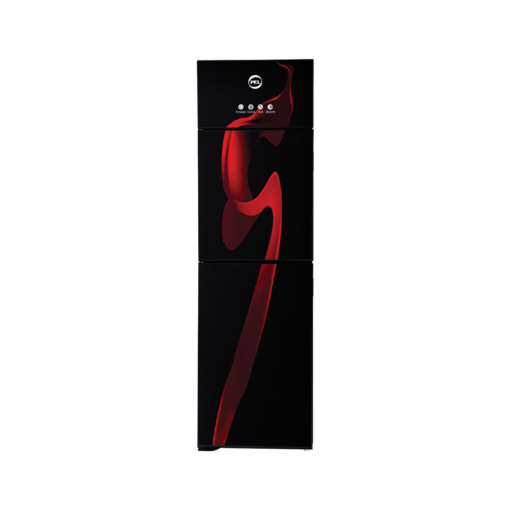 PEL 425 3Taps Straight Glass Door Water Dispenser Maroon Blaze