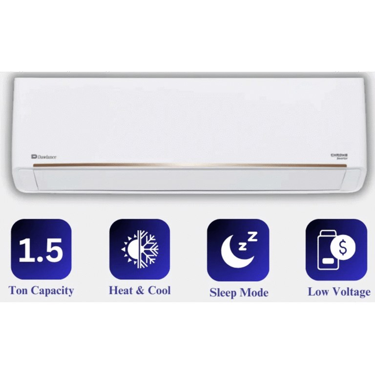 Dawlance Chrome 30 White Inverter Split AC 1.5 Ton