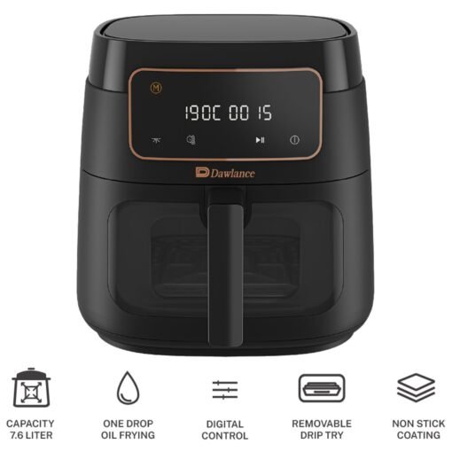 3374.jpg Dawlance DWAF 3374 B XXL Air Fryer 7.6 Liters