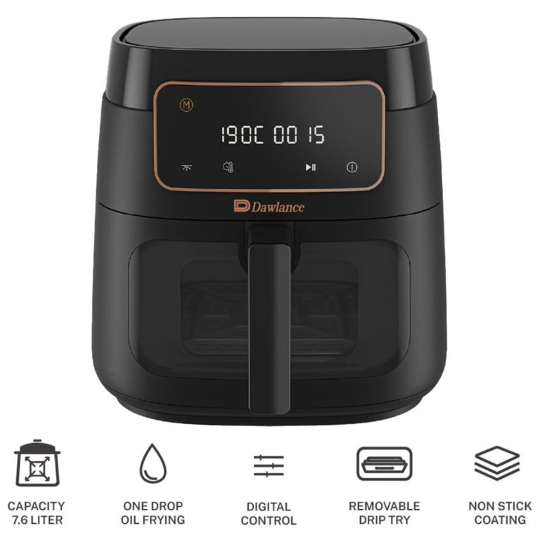 Dawlance DWAF 3374 B XXL Air Fryer 7.6 Liters