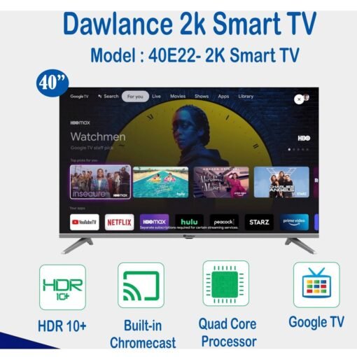 Dawlance Blaze Series Google TV 40E22 40 Inch 2K FHD