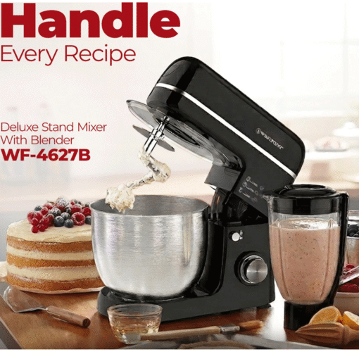 4627b.png Westpoint WF-4627B Deluxe Stand Mixer with Blender