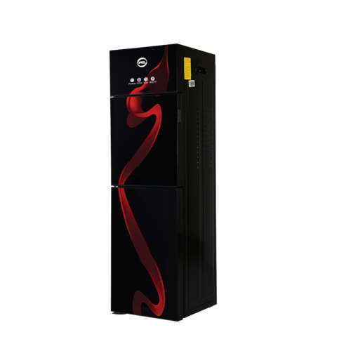 PEL 425 3Taps Straight Glass Door Water Dispenser Maroon Blaze
