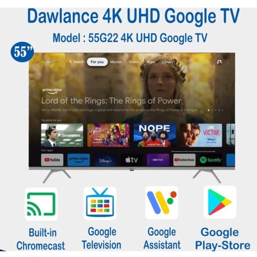 Dawlance Radiant Series Google TV 55G22 55 Inch 4K UHD