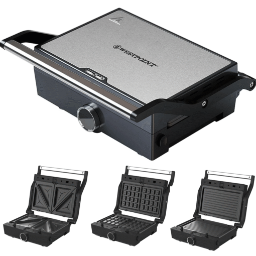 6293-westpoint.png Westpoint WF-6393 Deluxe 3 in 1 Sandwich Toaster