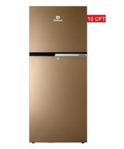 Dawlance 9173WB Chrome Pro Hairline Silver Double Door Refrigerator 12 CFT