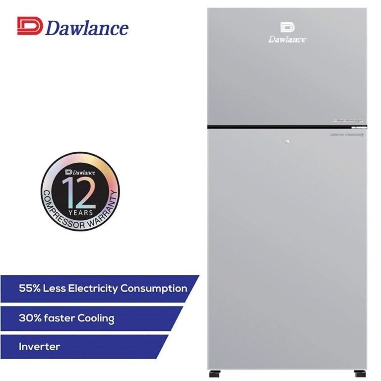 Dawlance 9191WB Chrome Pro Double Door Refrigerator 15 CFT