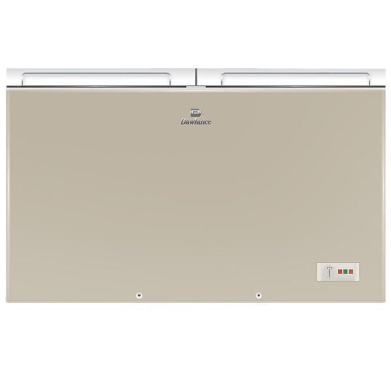 Dawlance 91998 Signature Inverter Glass Door Champagne Twin Door Freezer
