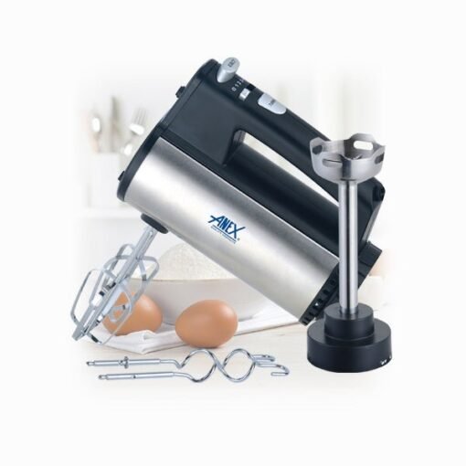 AG-398Handmixertitle.jpg Anex AG-398 Deluxe Hand Mixer with Blending Rod
