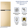Dawlance_Ref_9140_E_Chrome_08_CFT.png Dawlance 9140 WB E-Chrome Double Door Refrigerator 8 CFT