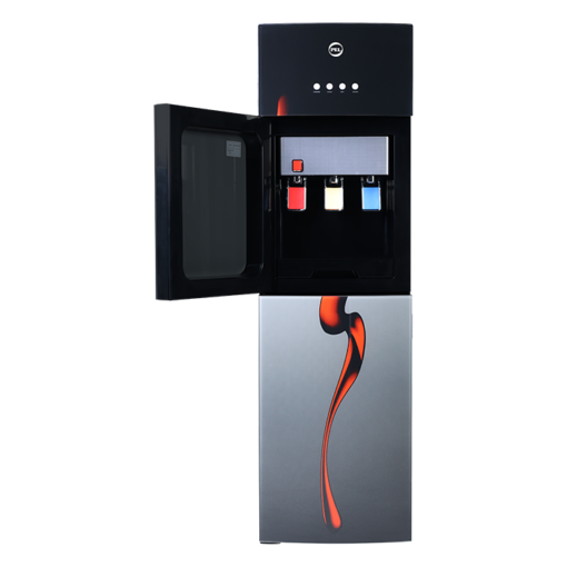HRB-WD-2.png PEL 525 3Taps Curved Glass Door Water Dispenser Grey Blaze