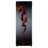 HRB_VDF_1.png PEL DF-SD-10-HRB Vertical Inverter Glass Door Deep Freezer Hazel Red Blaze 281 Liters