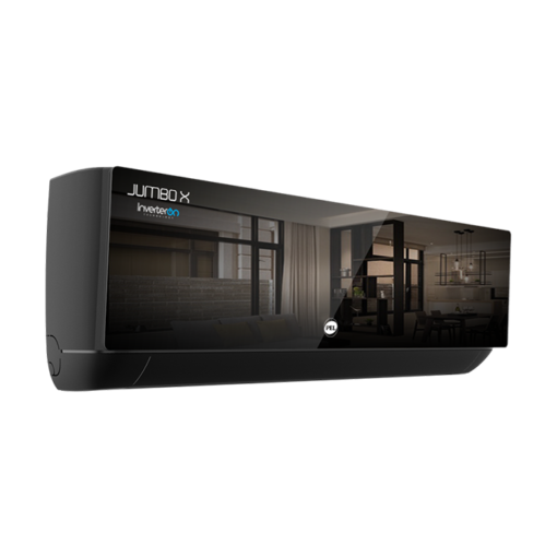 JumboXSide.png PEL InverterOn Jumbo X T3 H&C Air Conditioner Black 2 Ton