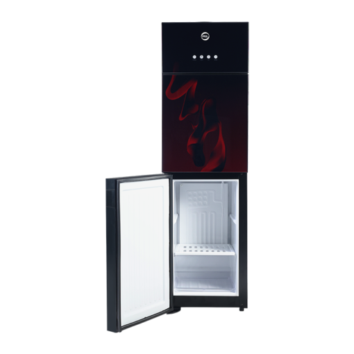 PEL 425 3Taps Straight Glass Door Water Dispenser Maroon Blaze