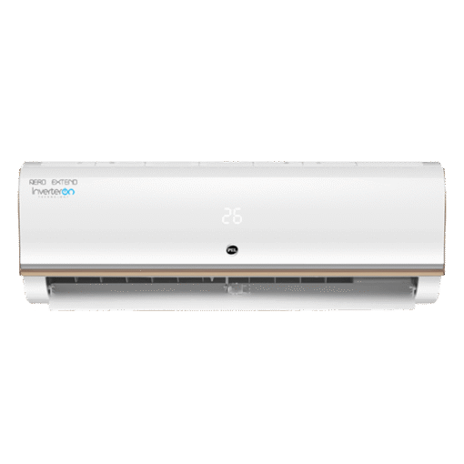 PELInverterOnAEROExtend_H_C_AirConditioner1.png PEL InverterOn AERO Extend H&C Air Conditioner White 1 Ton