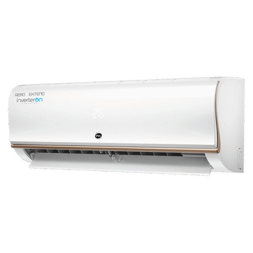 PELInverterOnAEROExtend_H_C_AirConditioner13.png PEL InverterOn AERO Extend H&C Air Conditioner White 1 Ton