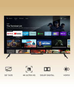 Dawlance Canvas Series Android TV 55 Inch G3A 4K UHD