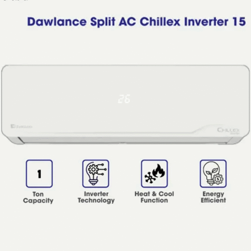 chillex-15.png Dawlance Chillex Inverter 15 Split AC 1 Ton Heat and Cool