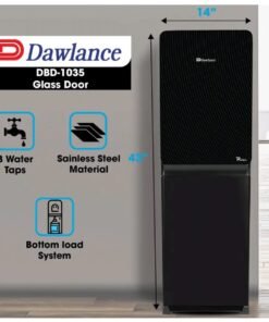 Dawlance Taps Bottom Load Water Dispenser DBD-1035 Glass Door
