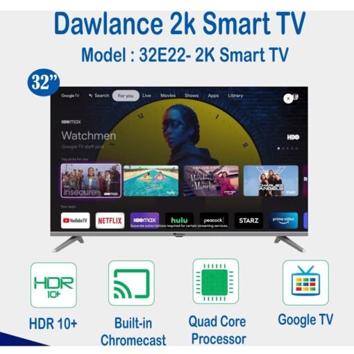 Dawlance Blaze Series Google TV 32E22 32 Inch HD