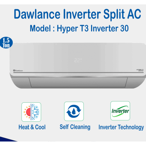 Dawlance Hyper T3 Inverter Split AC 1.5 Ton