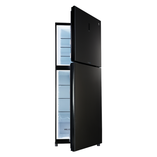 silver_strip_grey_2.png PEL Digitron Ultra Inverter Curved Glassdoor Refrigerator Silver Strip Black 6370 310 LTR