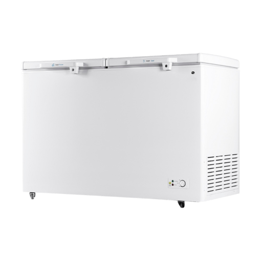 twin-door.png PEL Arctic Pro Deep Freezer - Twin Door - White / 155 (410 LTR)
