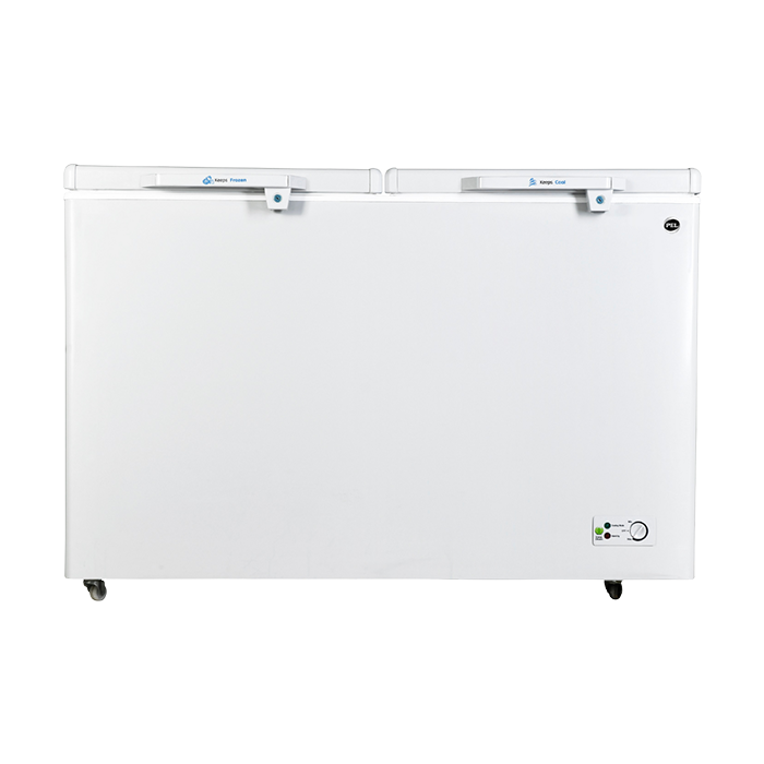 PEL Arctic Pro Deep Freezer - Twin Door - Light Grey / 155 (410 LTR)