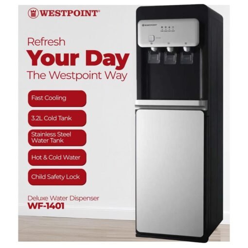 wf-1401.jpg Westpoint WF-1401 Deluxe Water Dispenser